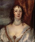 Anthony Van Dyck Details of Anna Dalkeith,Countess of Morton, and Lady Anna Kirk France oil painting artist